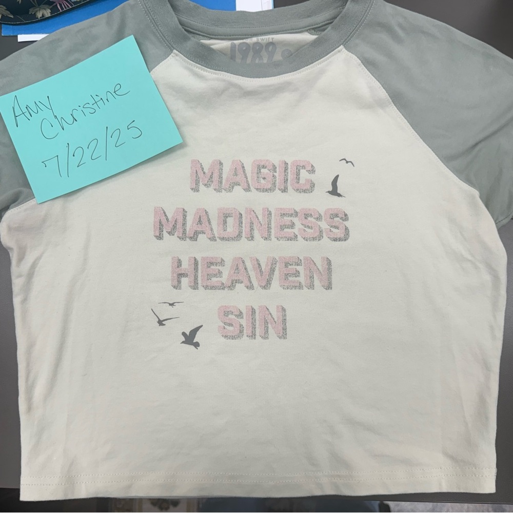 TS 1989 baby tee